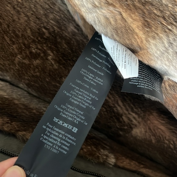 YVES SALOMON - ARMY hooded parka FR38 - Picture 6 of 9